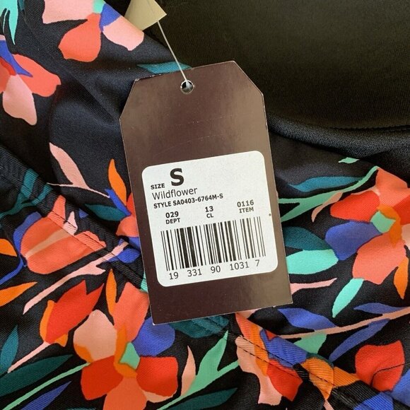 Sea Angel Maternity Size Small Multicolor Floral One Piece Swim Suit NWT - Picture 8 of 10